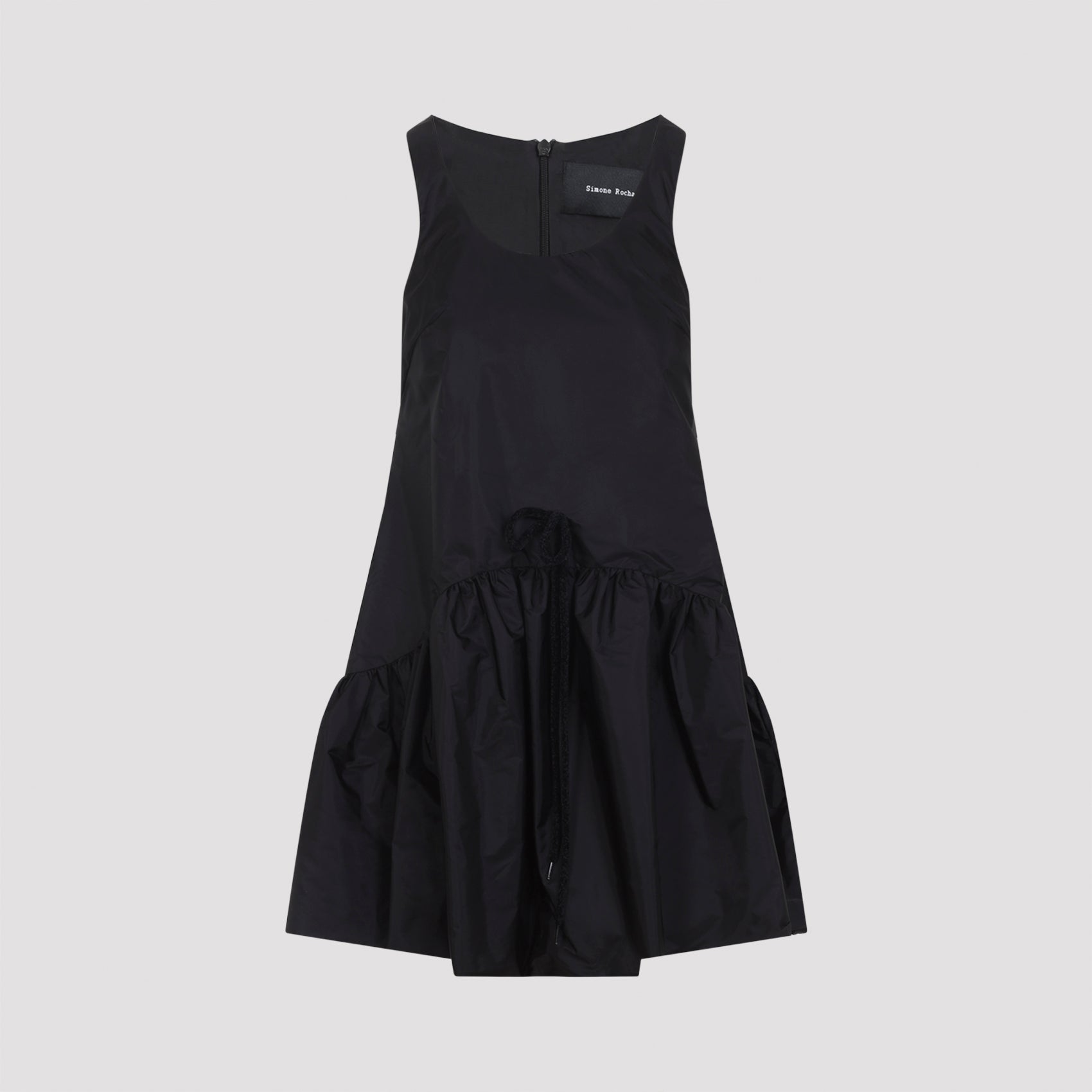 Simone Rocha Tapered Back Peplum Mini Dress