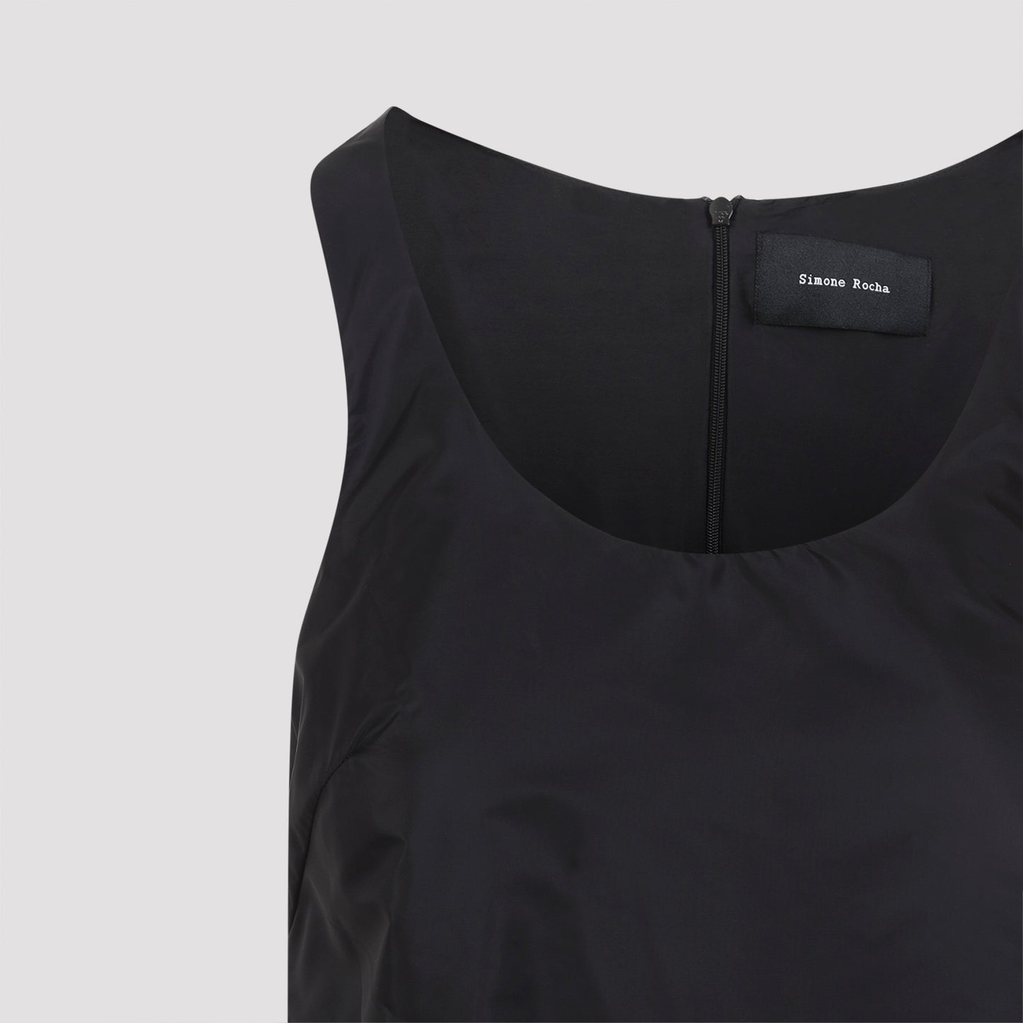 Simone Rocha Tapered Back Peplum Mini Dress