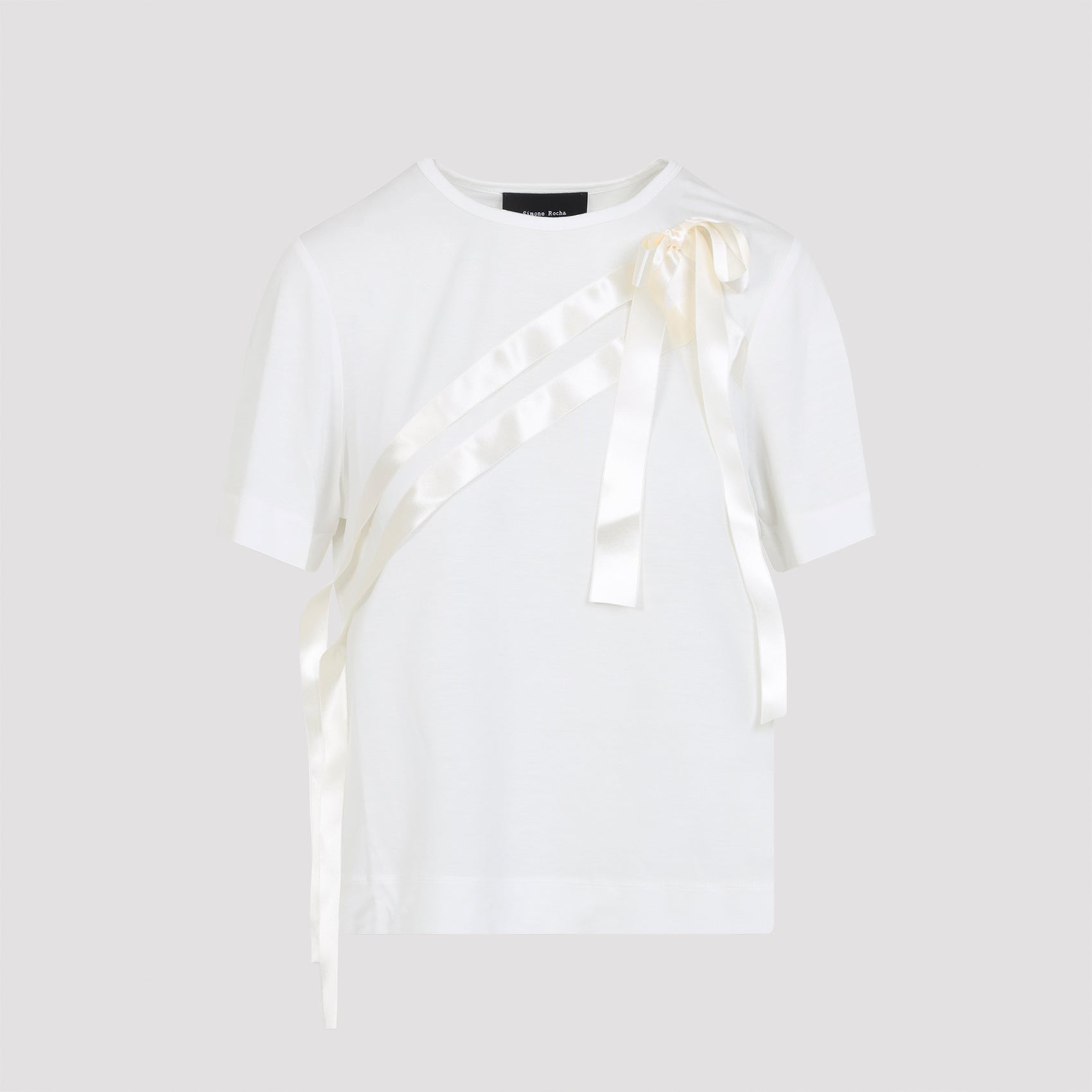 Simone Rocha Bow Sash Easy T-Shirt