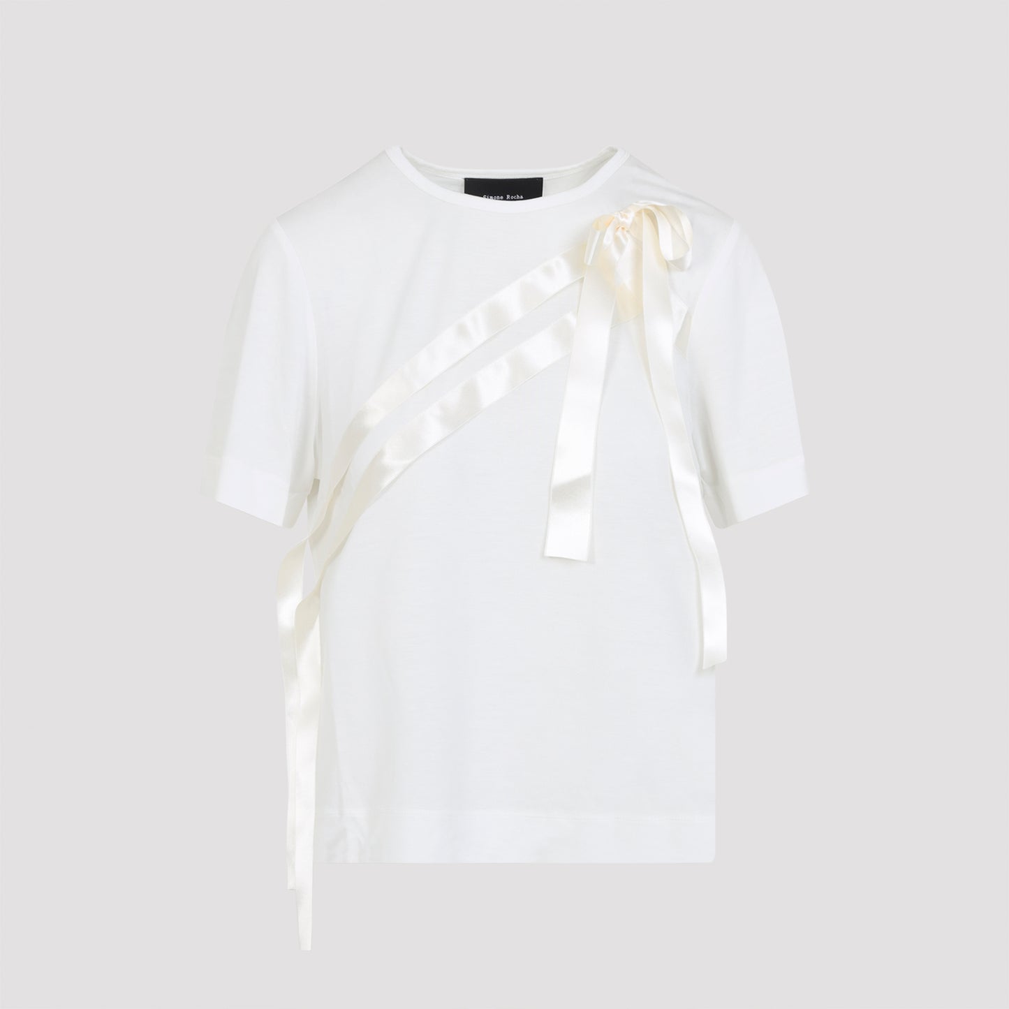 Simone Rocha Bow Sash Easy T-Shirt