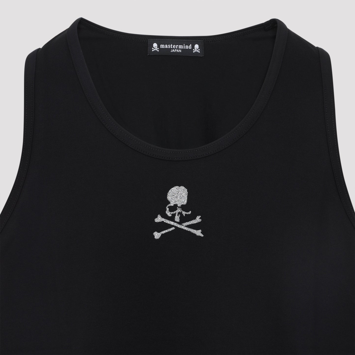 Mastermind Japan Glass Beaded Loopwheel Tank Top