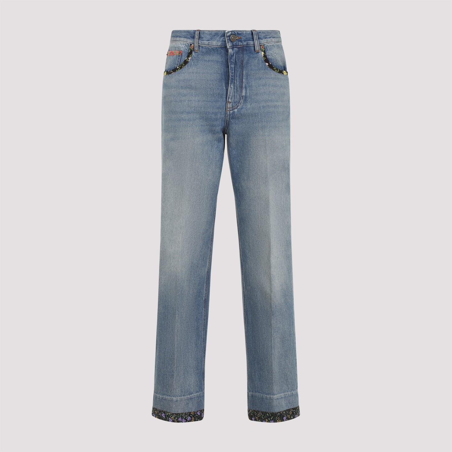 Valentino Cotton Jeans