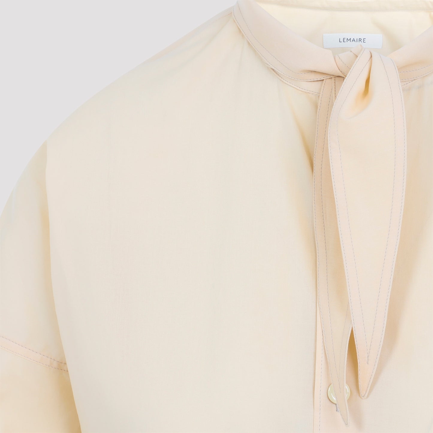 Lemaire Short Sleeve Scarf Shirt