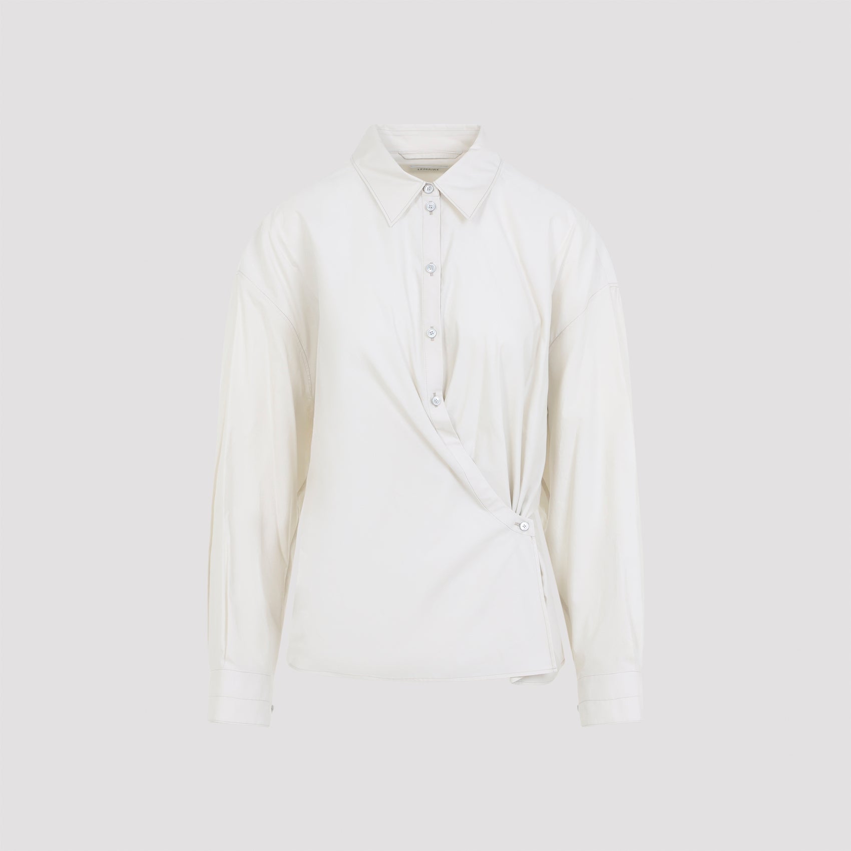 Lemaire Straight Collar Twisted Shirt