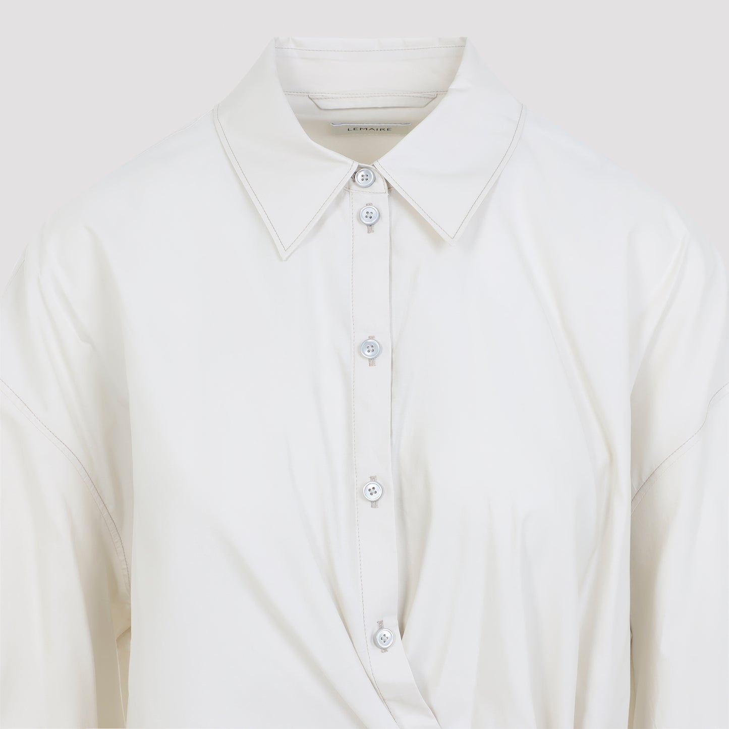 Lemaire Straight Collar Twisted Shirt