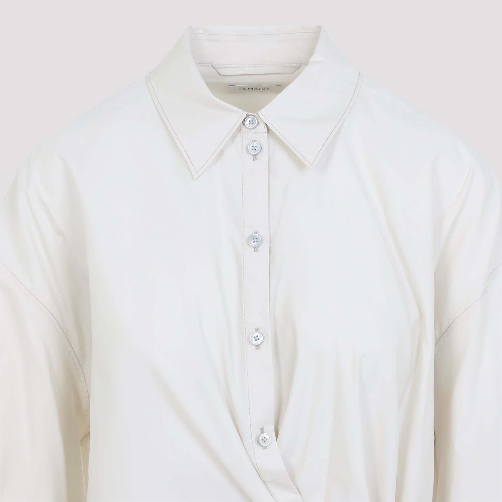 Lemaire Straight Collar Twisted Shirt