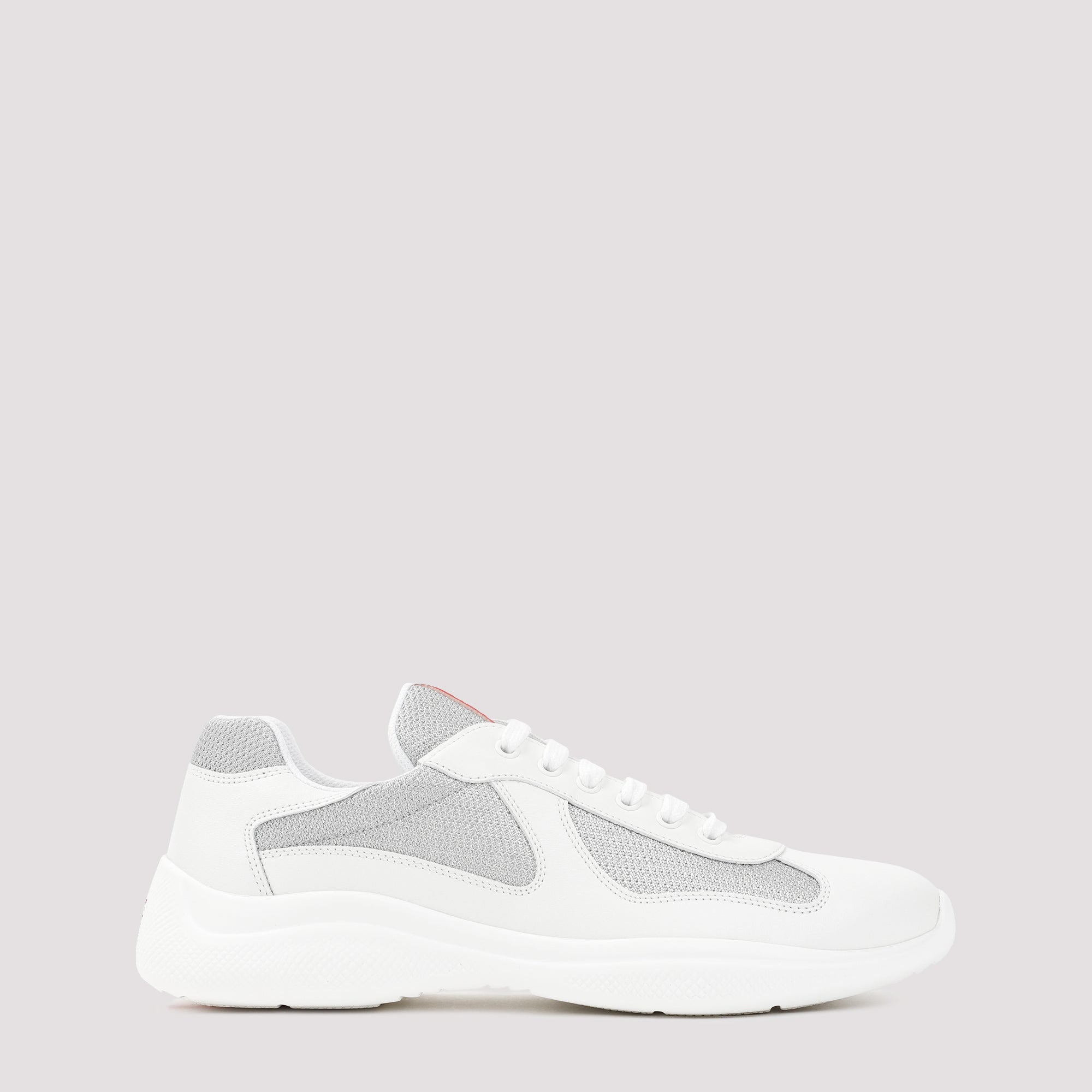Prada Americas Cup Lace-Up Sneakers