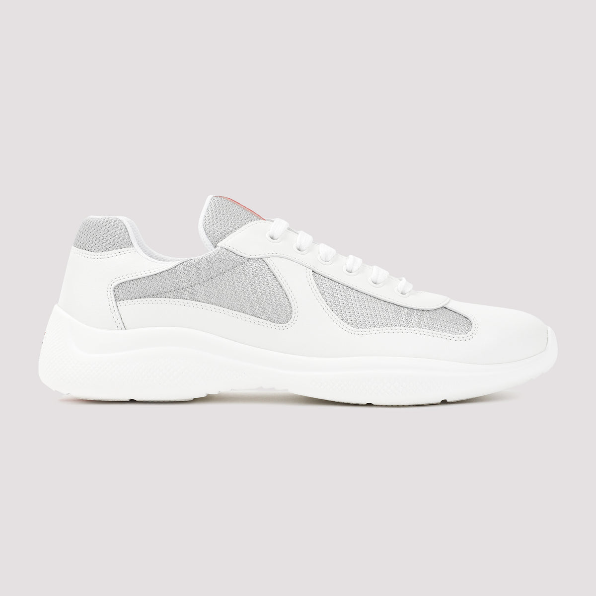 Prada Americas Cup Lace-Up Sneakers