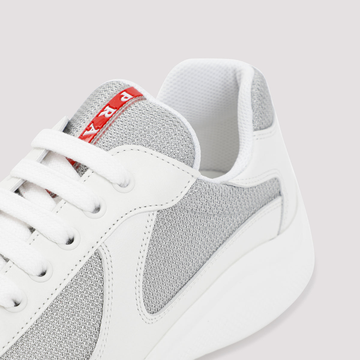 Prada Americas Cup Lace-Up Sneakers