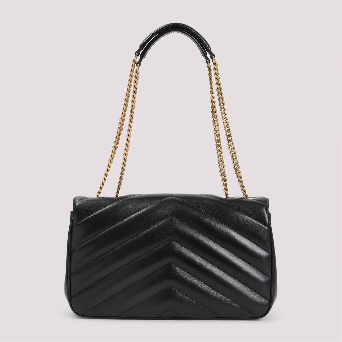 Saint Laurent LouLou M Matelassé Leather Shoulder Bag