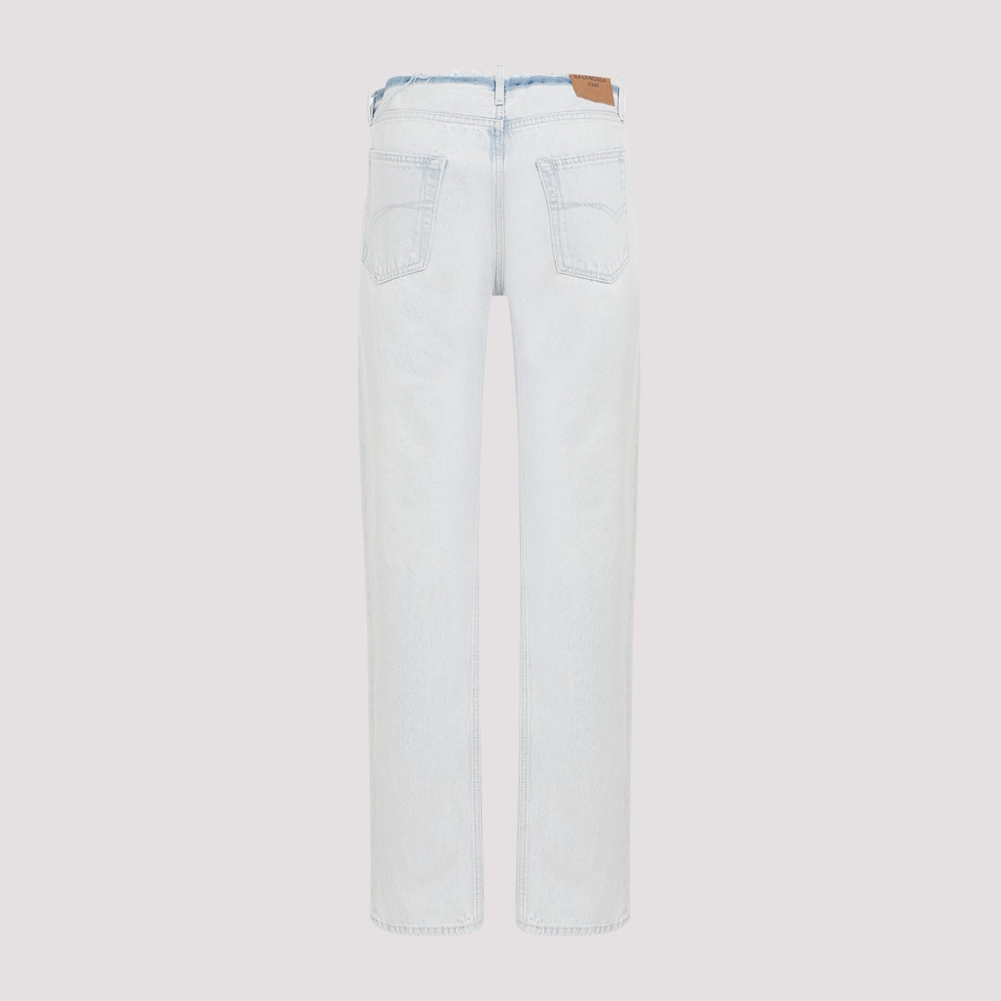 Balenciaga Cut Off Waistband Jeans