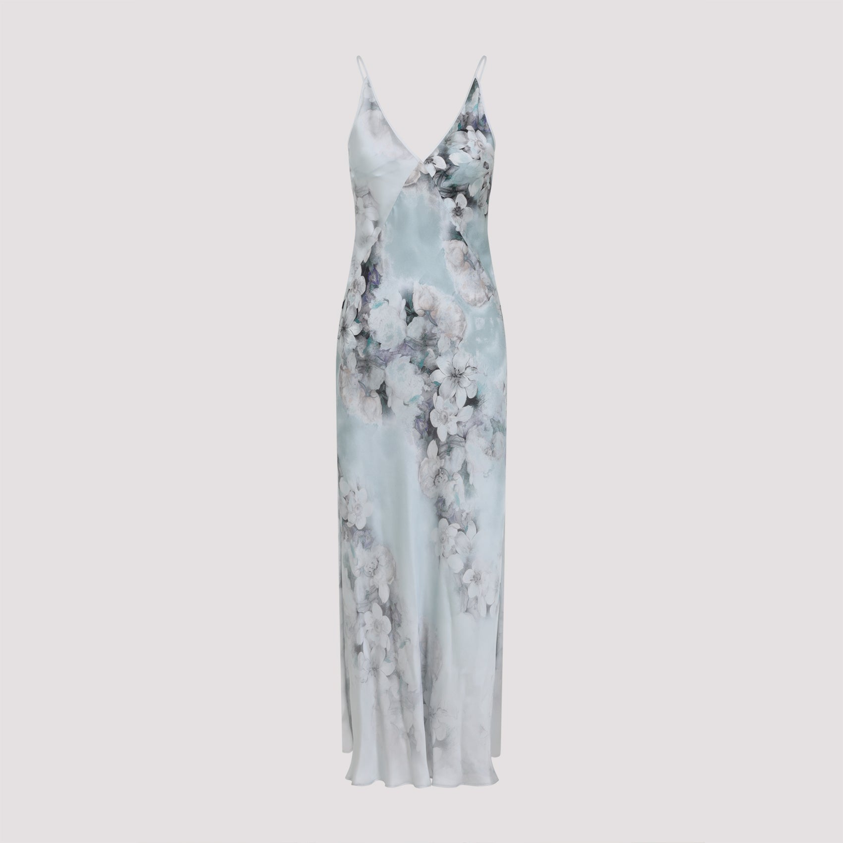 Alberta Ferretti Printed Evening Dress