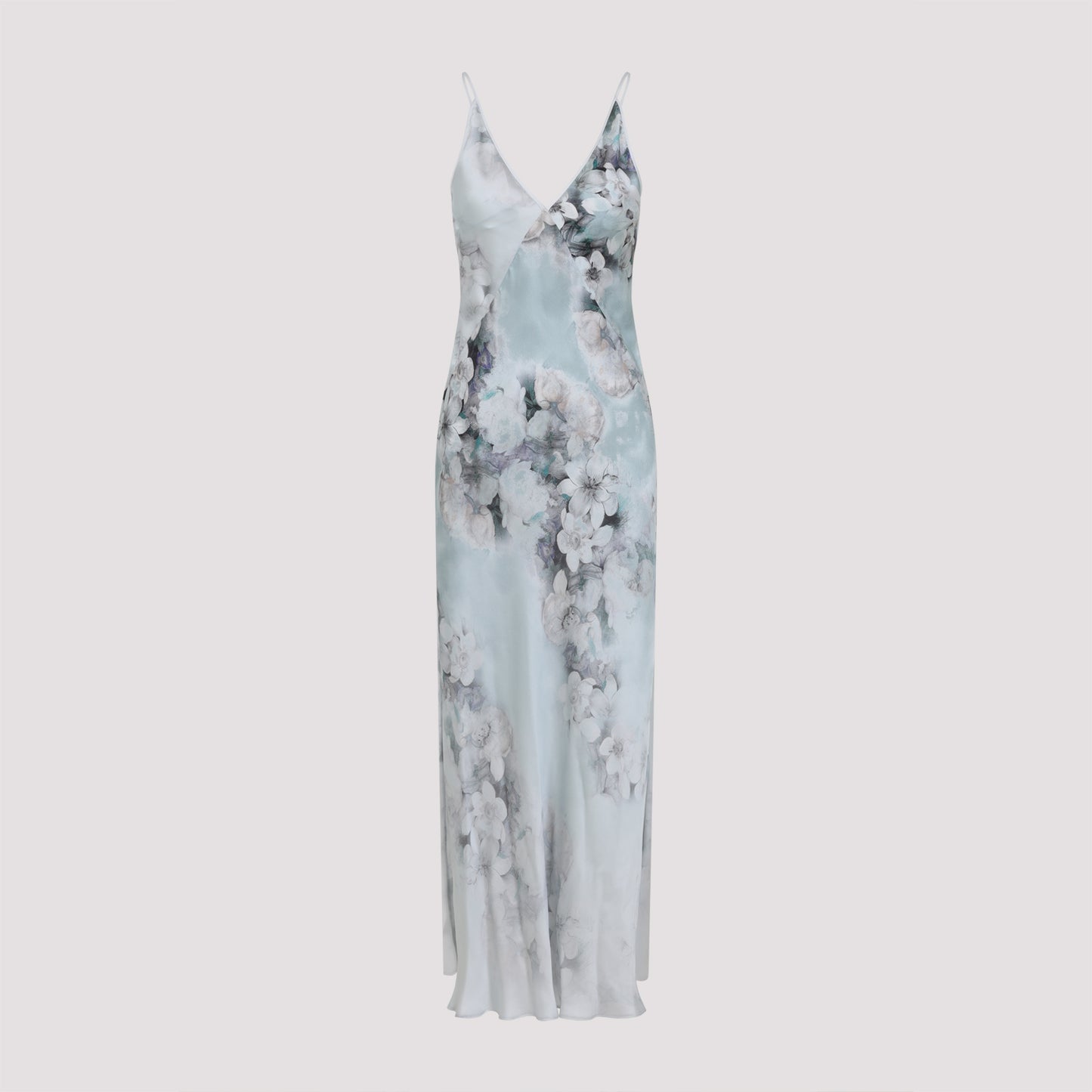 Alberta Ferretti Printed Evening Dress
