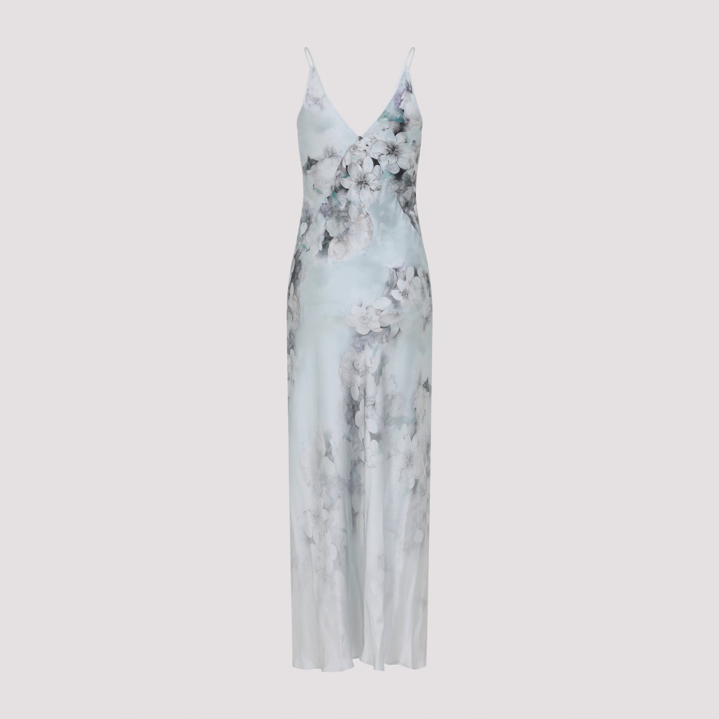 Alberta Ferretti Printed Evening Dress
