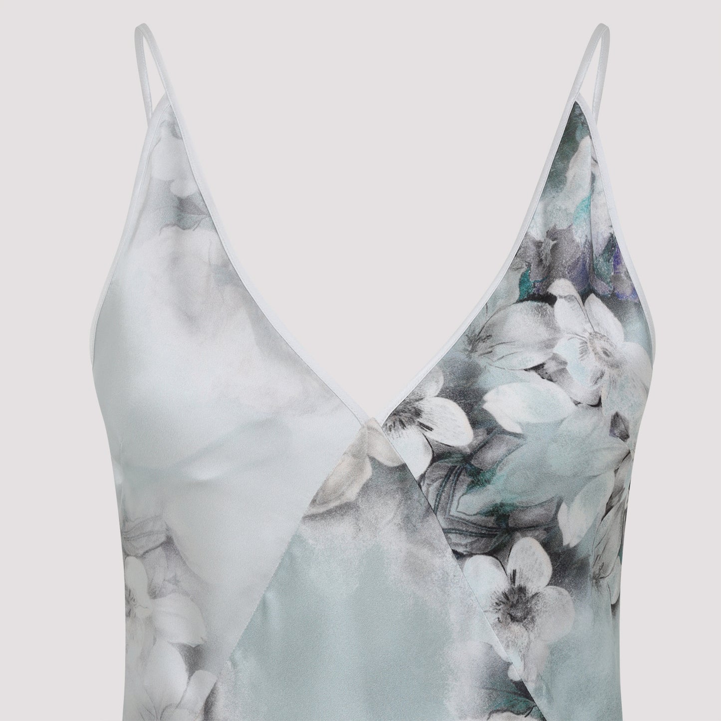 Alberta Ferretti Printed Evening Dress