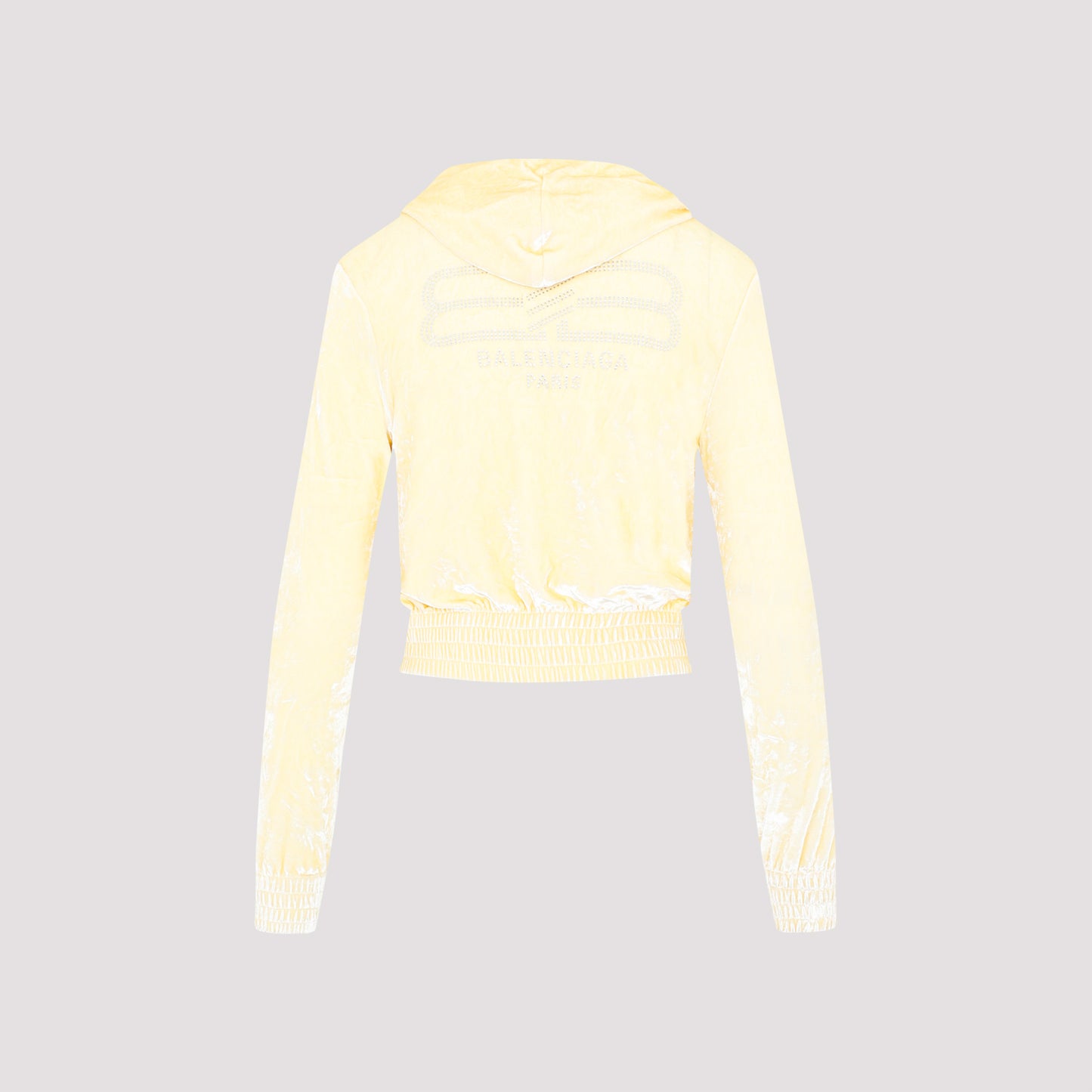 Balenciaga Fitted Zip-Up Hoodie