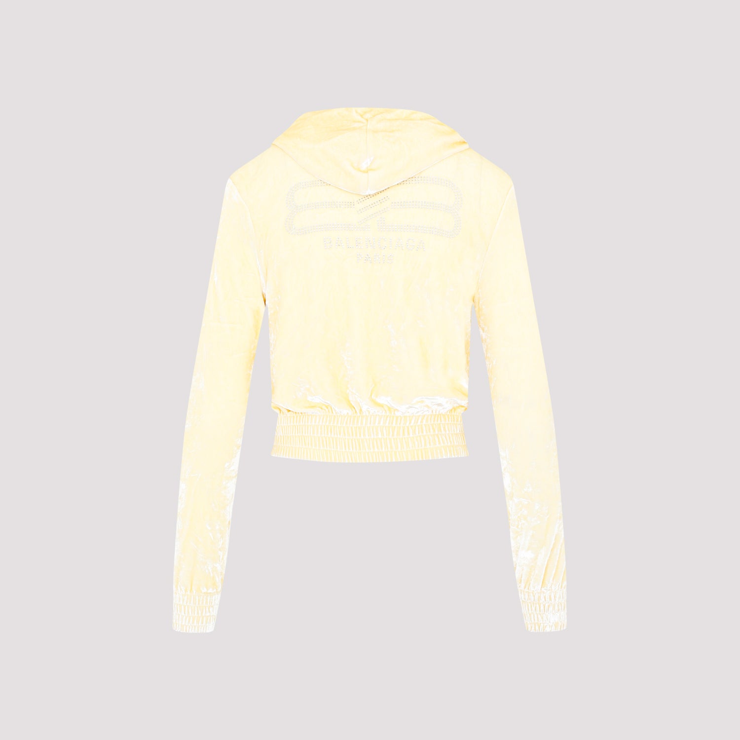 Balenciaga Fitted Zip-Up Hoodie