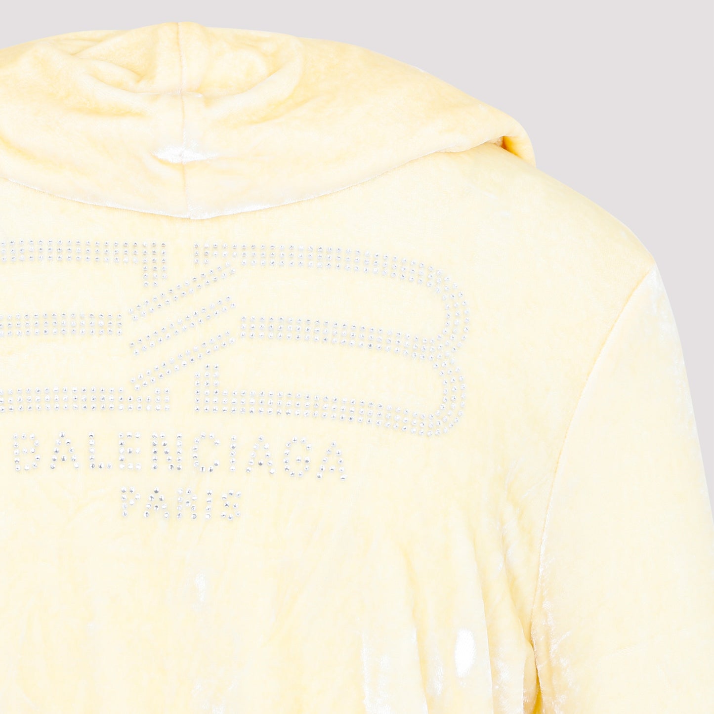 Balenciaga Fitted Zip-Up Hoodie