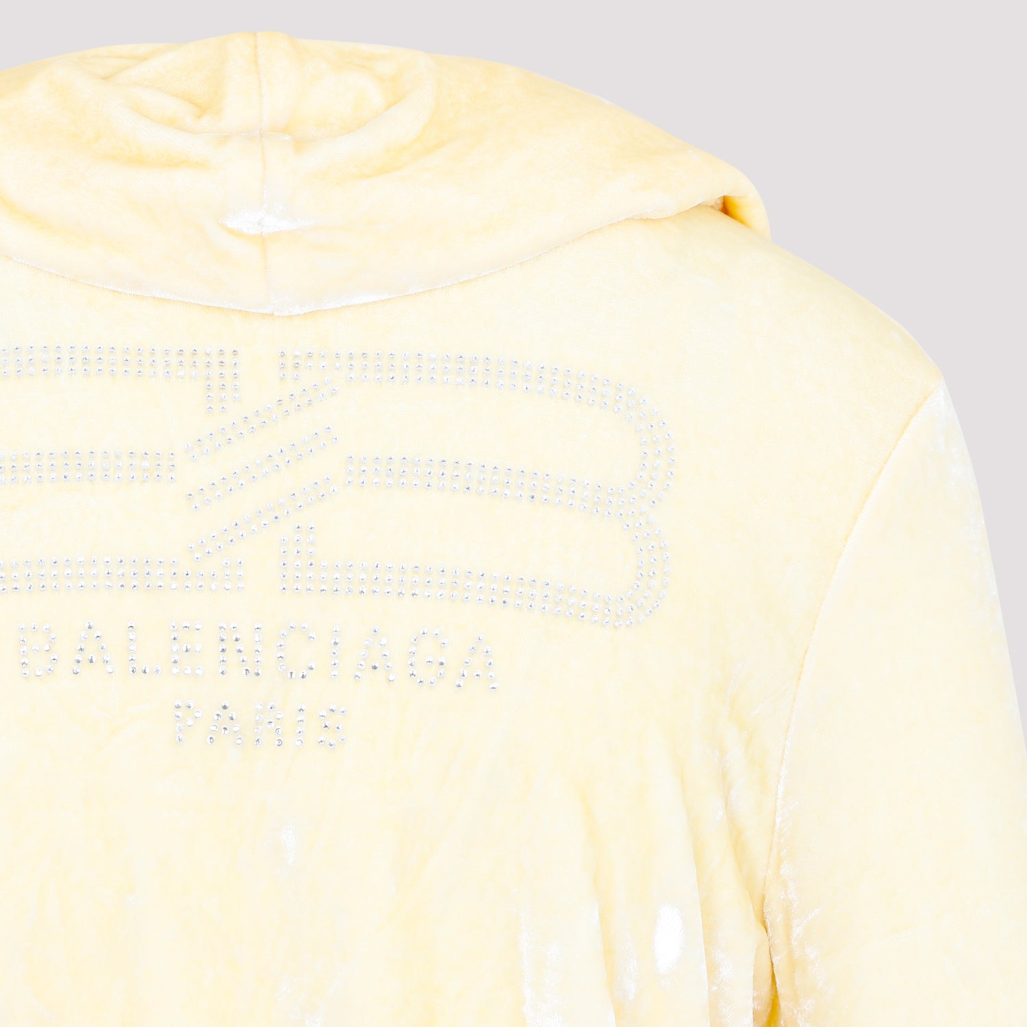 Balenciaga Fitted Zip-Up Hoodie