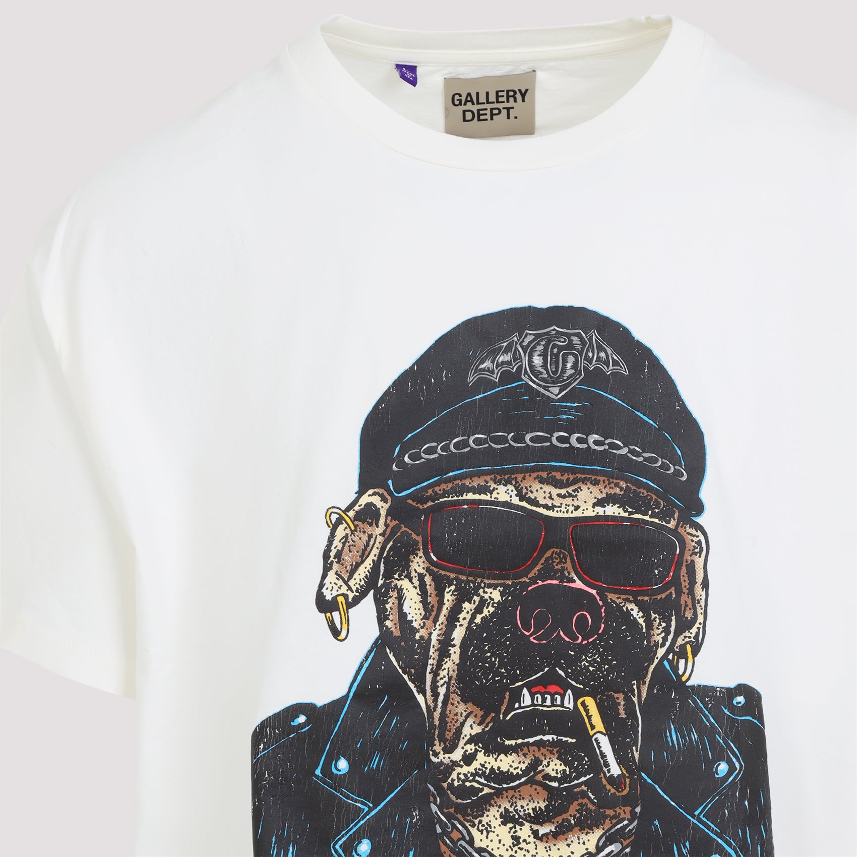 Gallery Dept. Oct Biker Dog T-Shirt