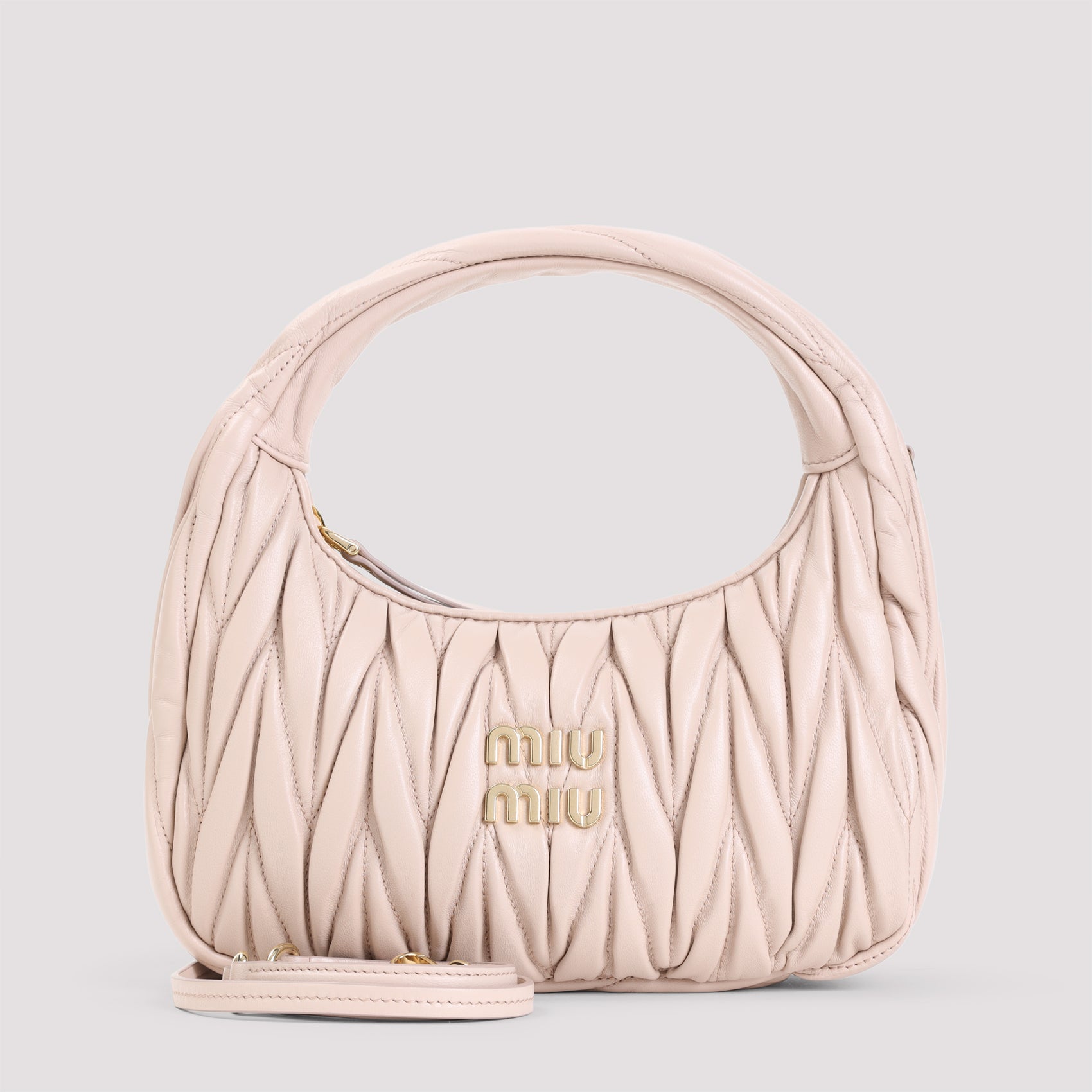Miu Miu Small Wander matelassé hobo bag