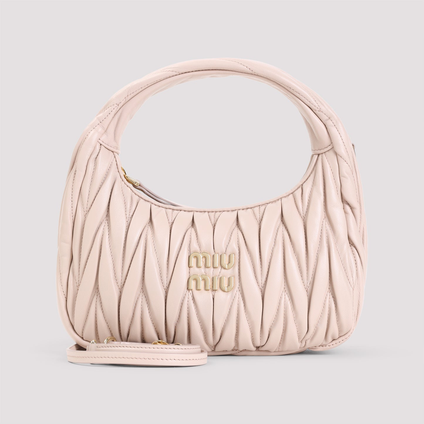 Miu Miu Small Wander matelassé hobo bag