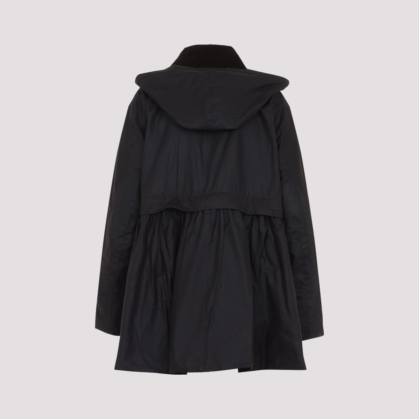 Barbour x Ganni Peplum Wax Jacket