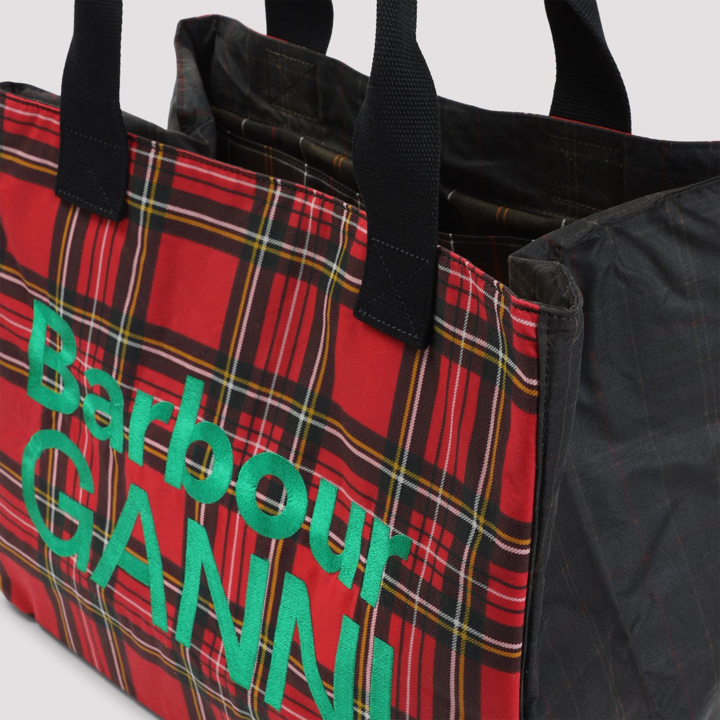 Barbour x Ganni Wax Tote Bag