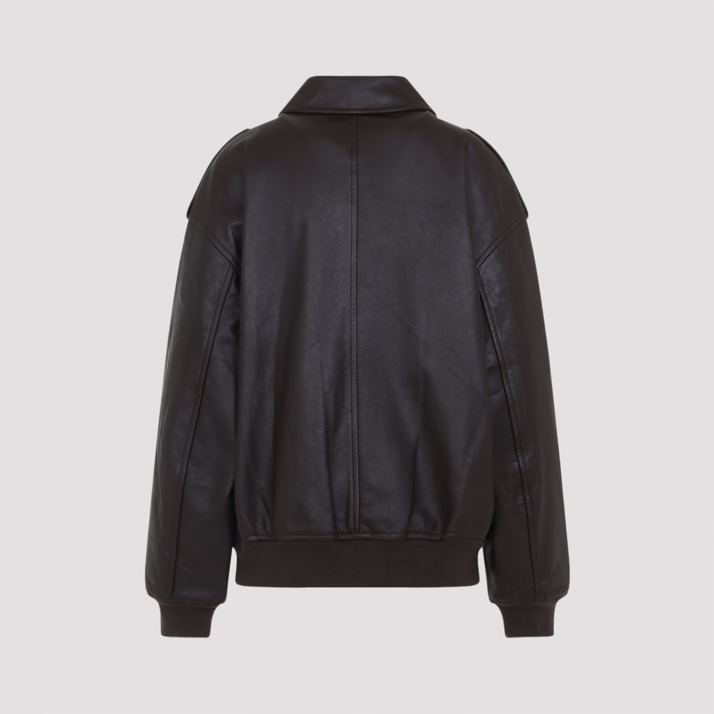 The Frankie Shop Viper Leather Jacket