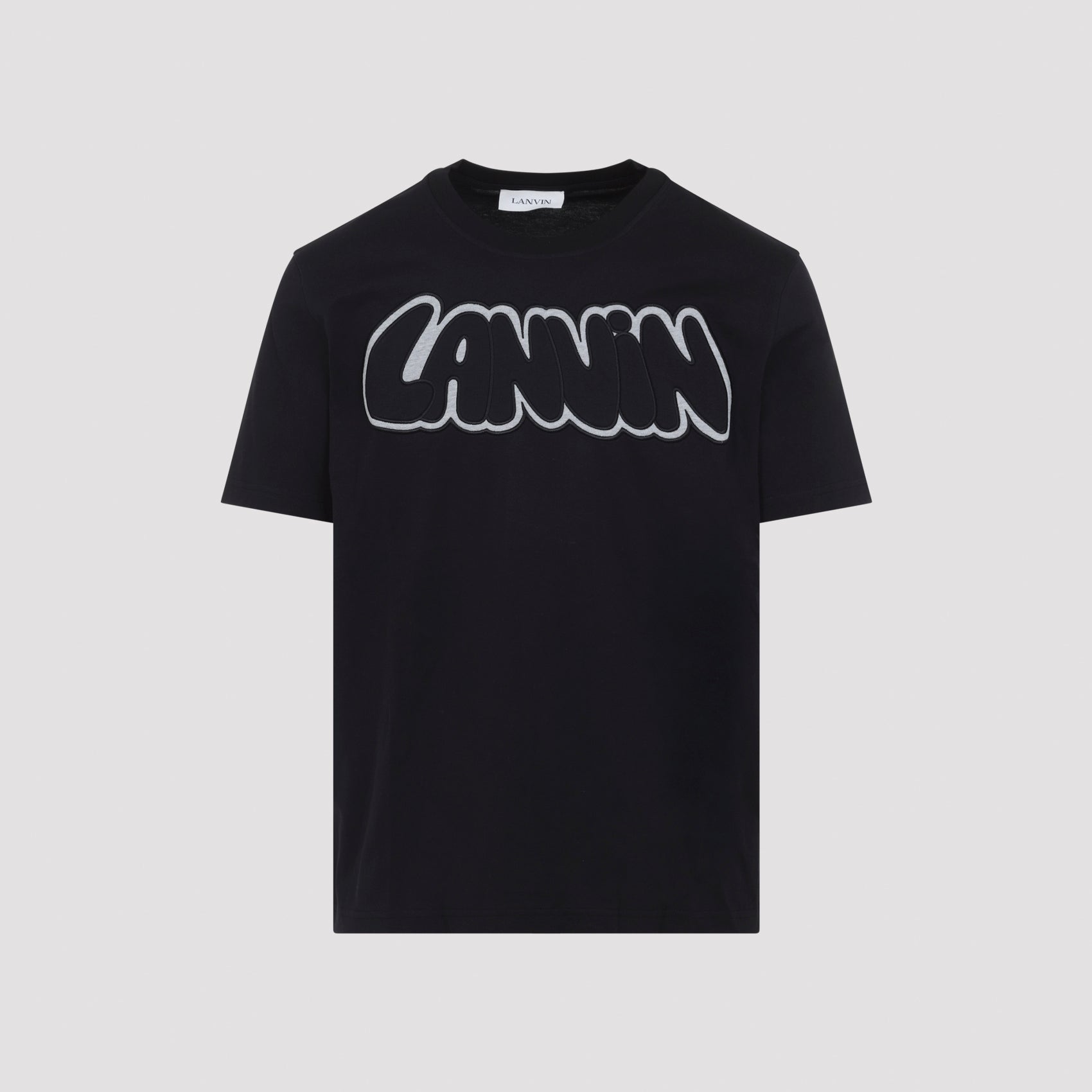 Lanvin Embroidered Logo T-shirt