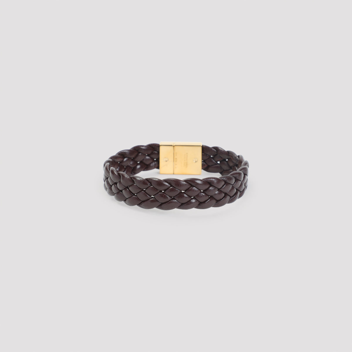 Bottega Veneta Intrecciato Leather Bracelet