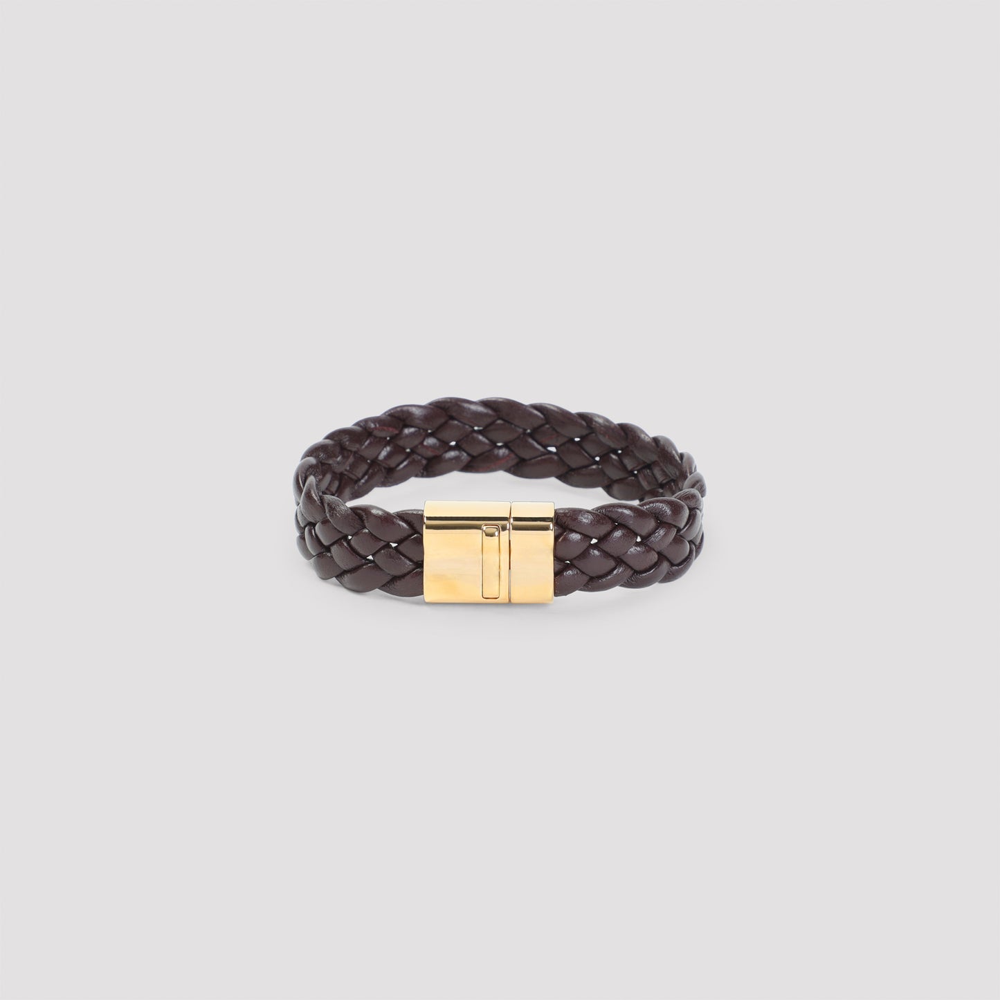 Bottega Veneta Intrecciato Leather Bracelet
