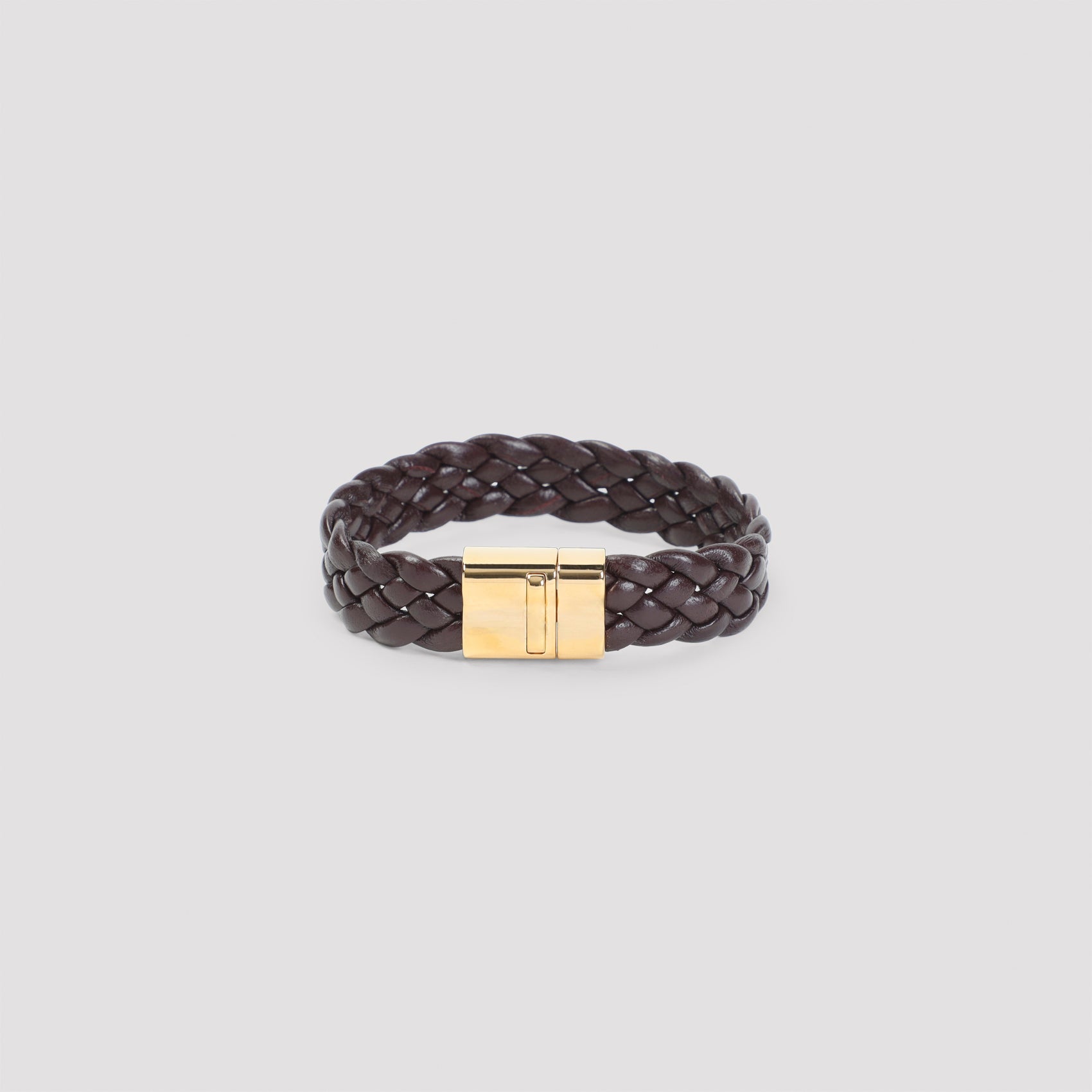 Bottega Veneta Intrecciato Leather Bracelet