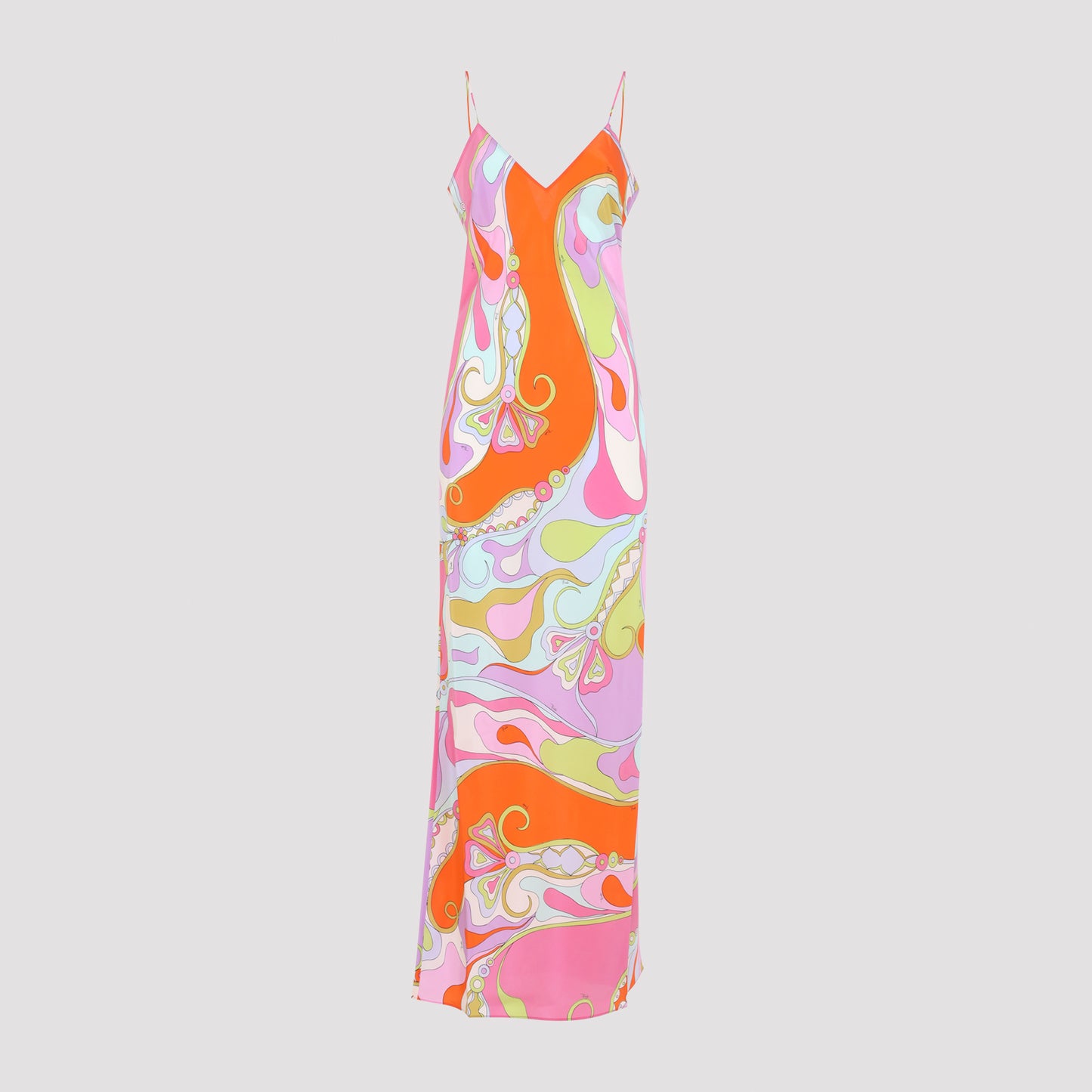 Pucci Printed Silk Slip Dress