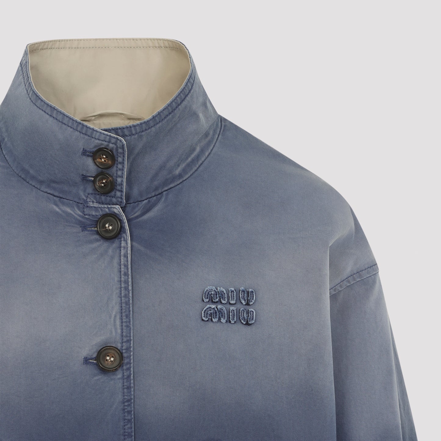Miu Miu Old  Washed Twill Blouson