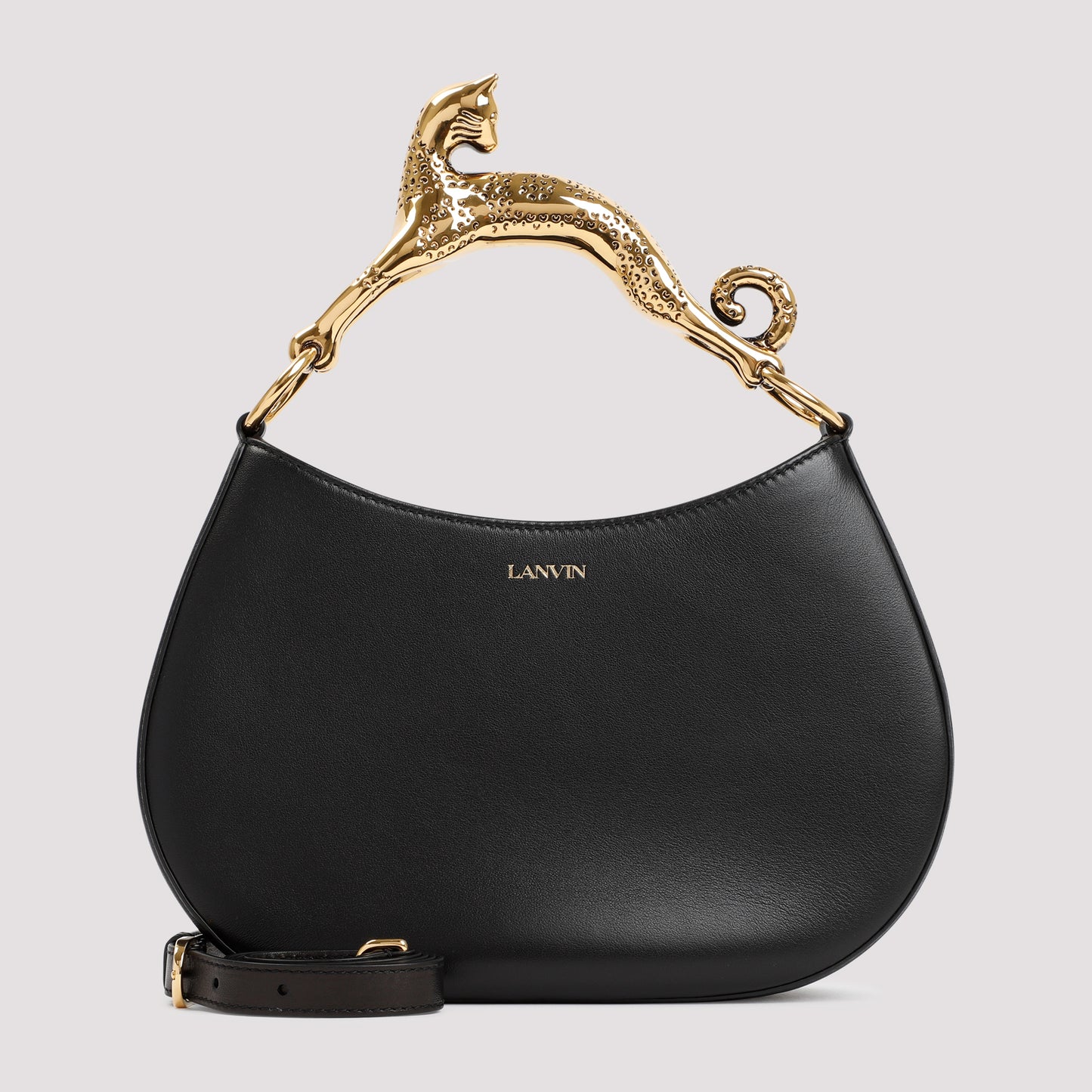 Lanvin embellished-handle Hobo Bag