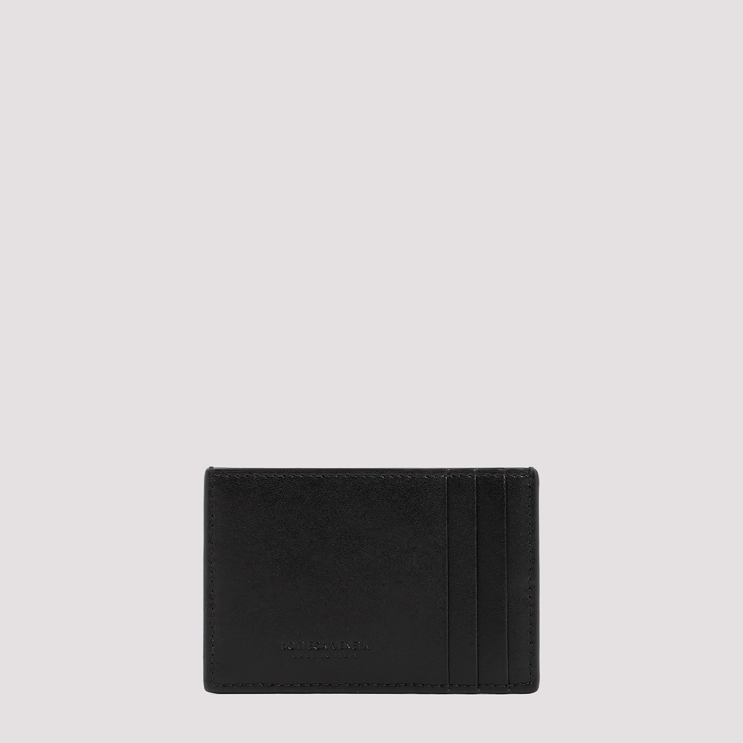 Bottega Veneta Cassette Calf Leather Credit Card Case