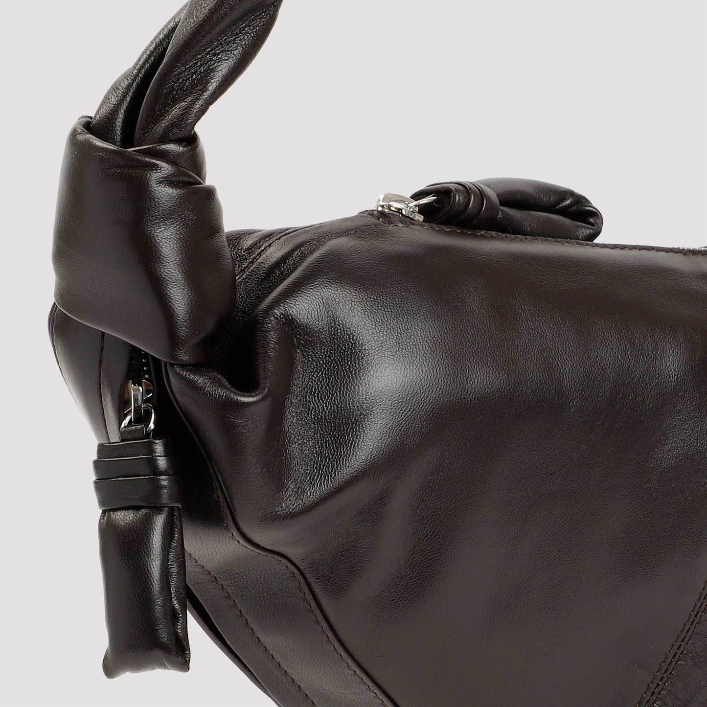 Lemaire Leather Large Croissant Bag