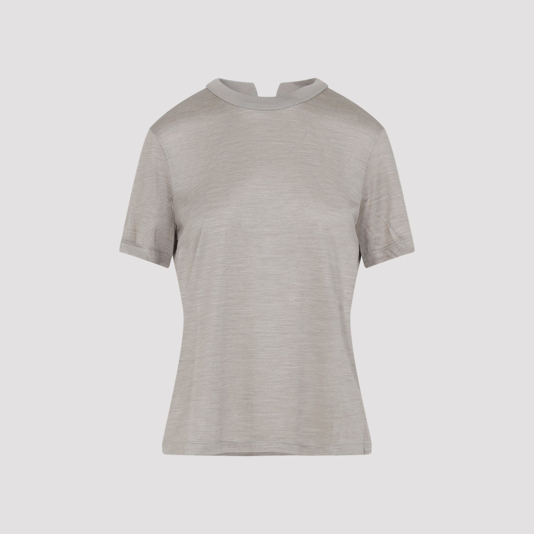 Carven Gray Fitted T-Shirt