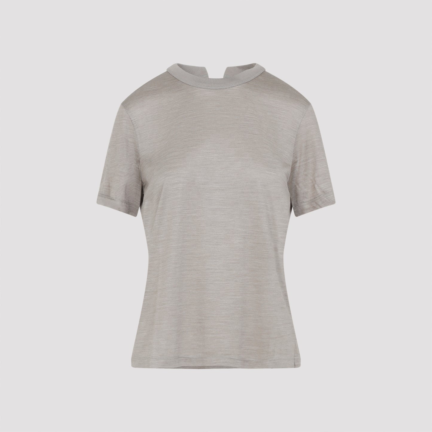 Carven Gray Fitted T-Shirt