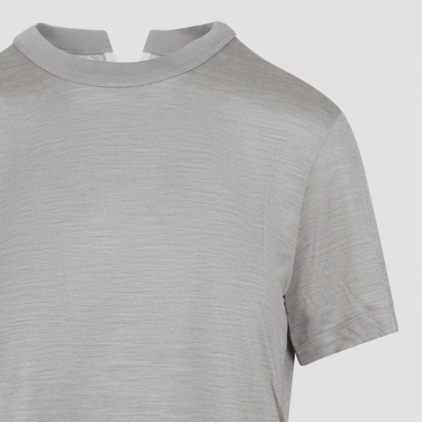 Carven Gray Fitted T-Shirt