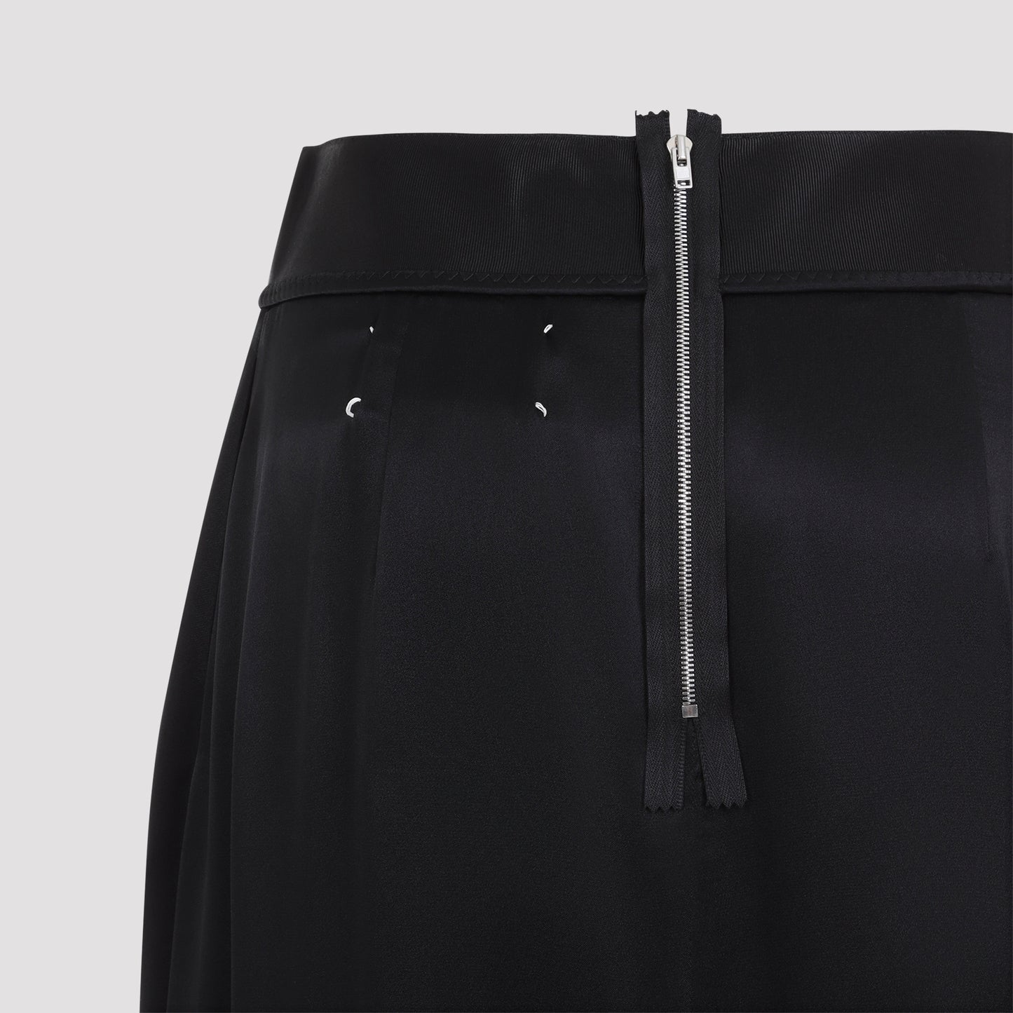 Maison Margiela Satin Midi Skirt