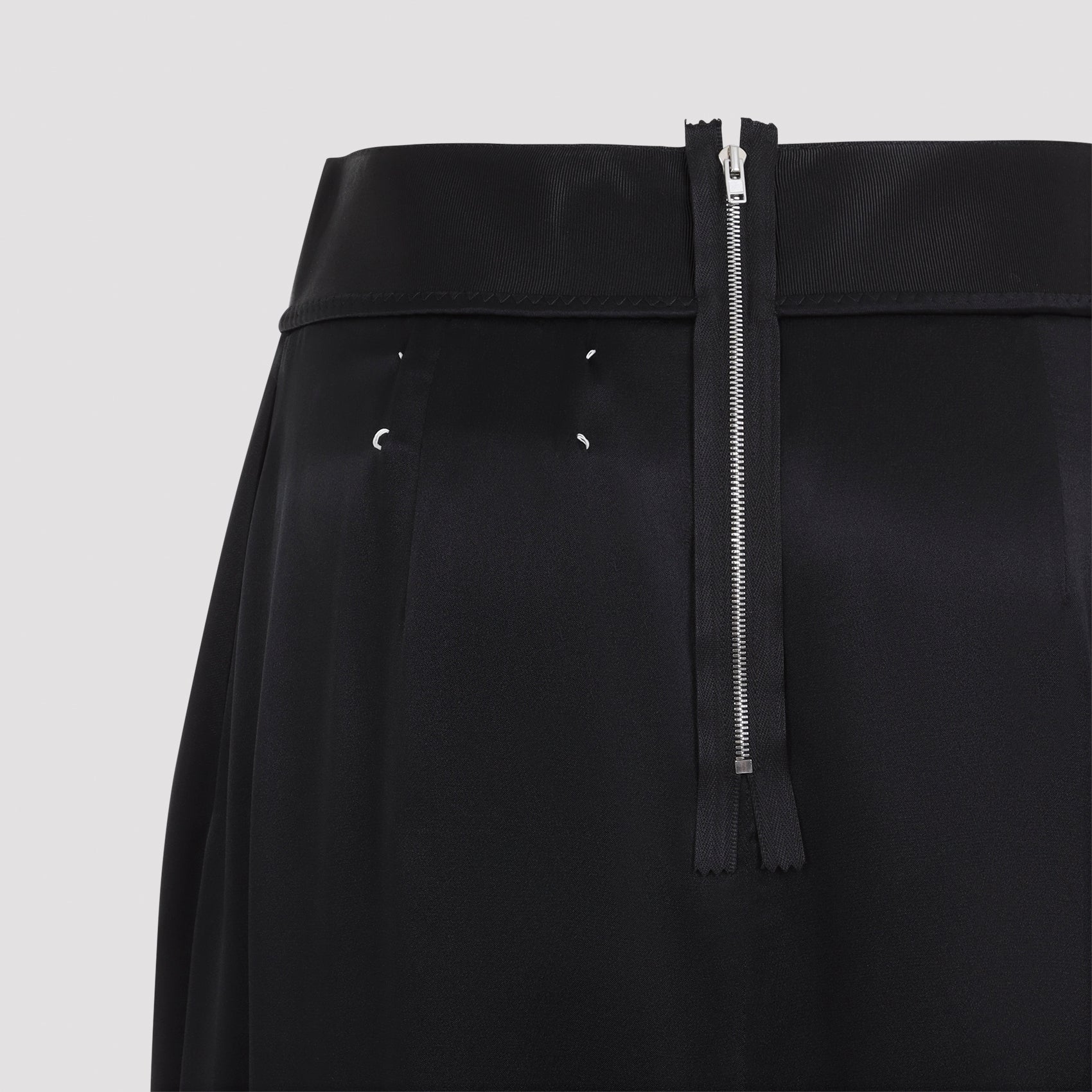 Maison Margiela Satin Midi Skirt