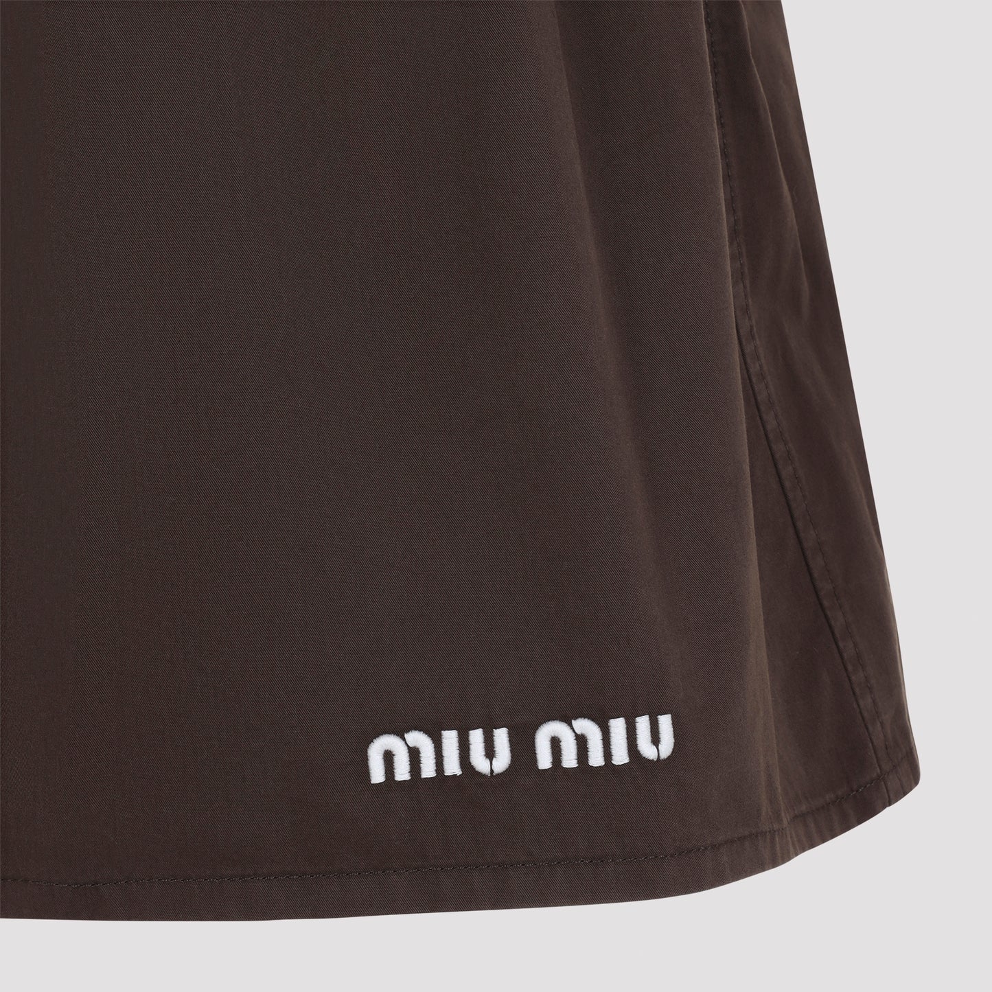 Miu Miu Cotton Skirt