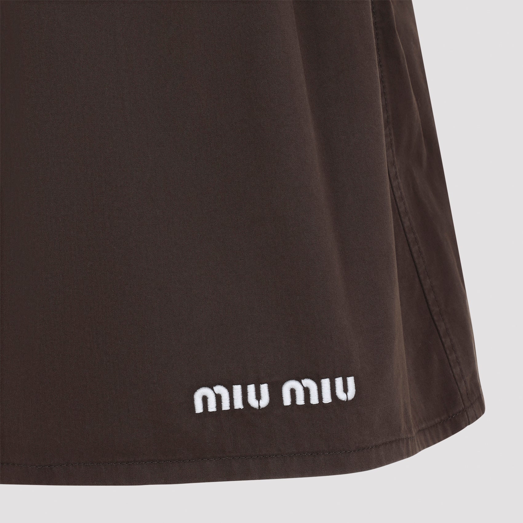 Miu Miu Cotton Skirt