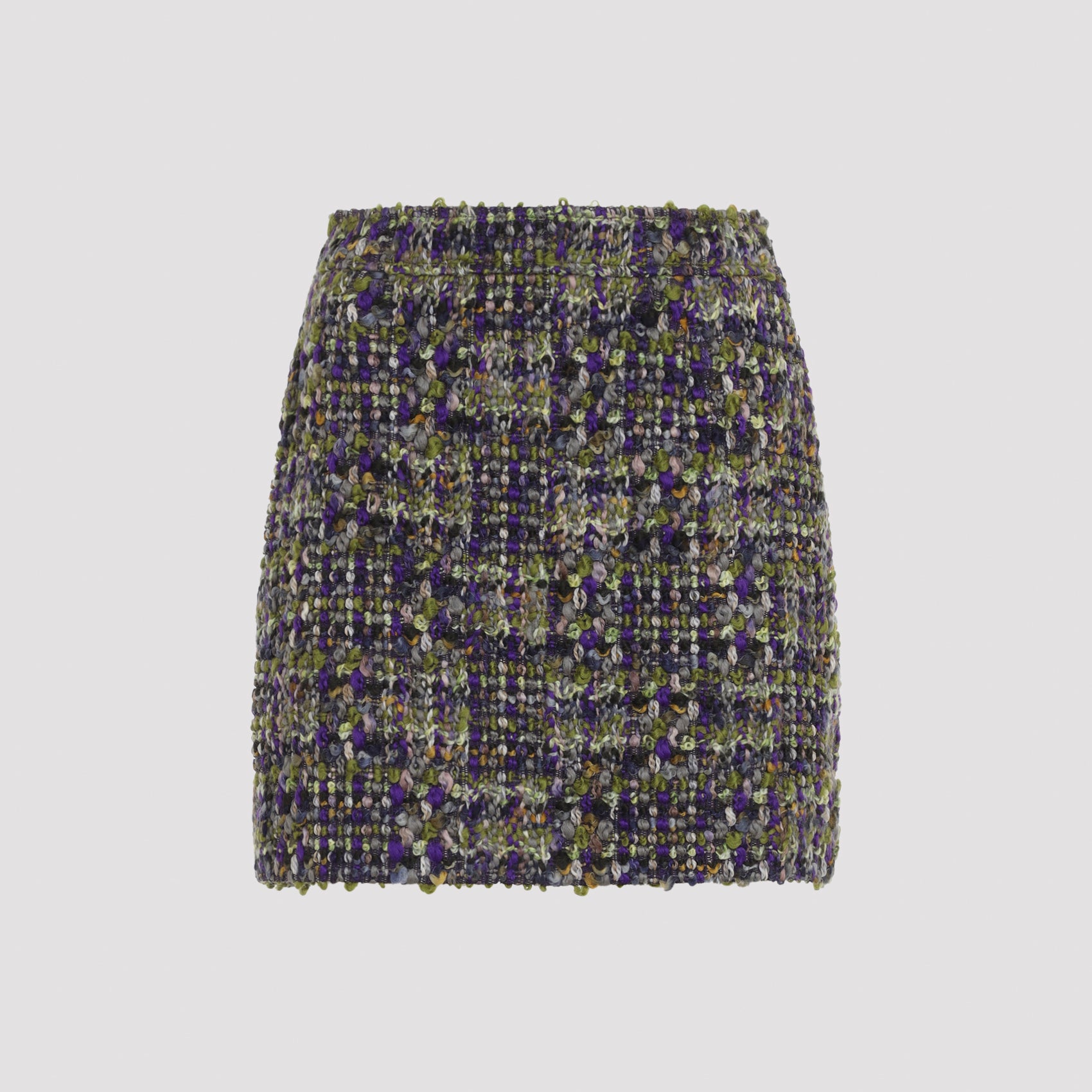 Saint Laurent Tweed Mini Skirt