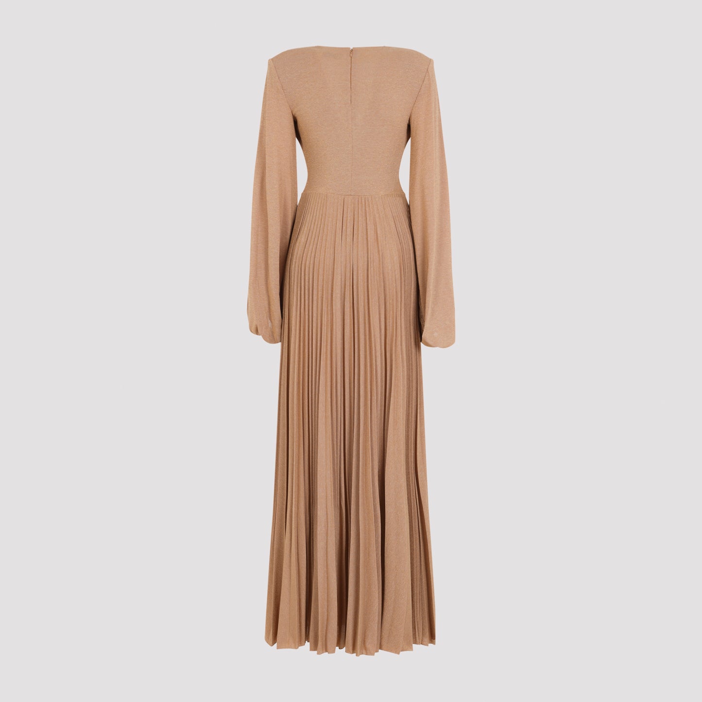 Elisabetta Franchi Long Jersey Lurex Dress
