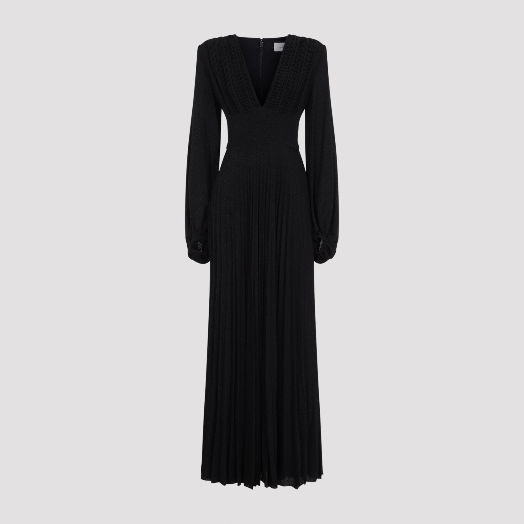 Elisabetta Franchi Long Jersey Lurex Dress