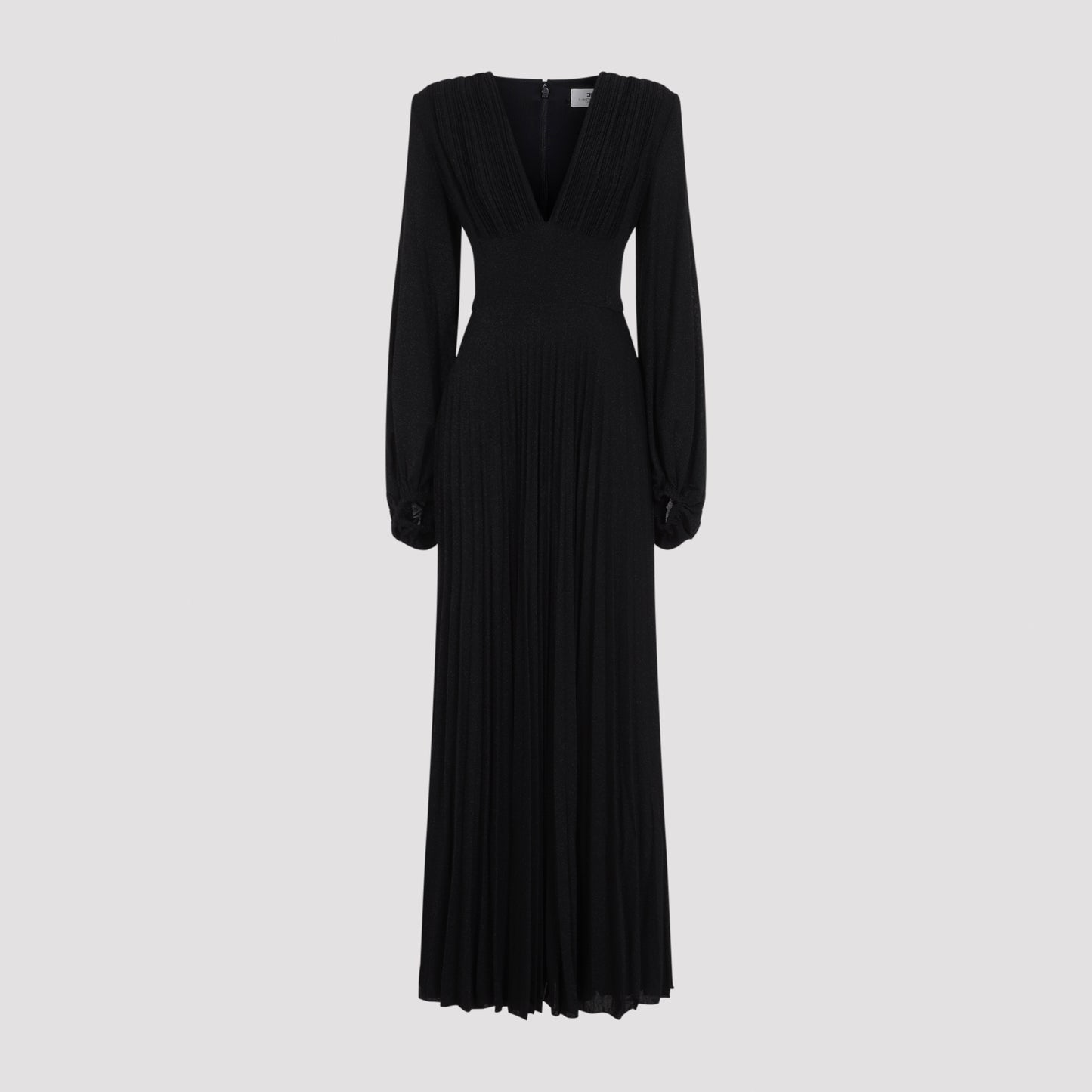 Elisabetta Franchi Long Jersey Lurex Dress
