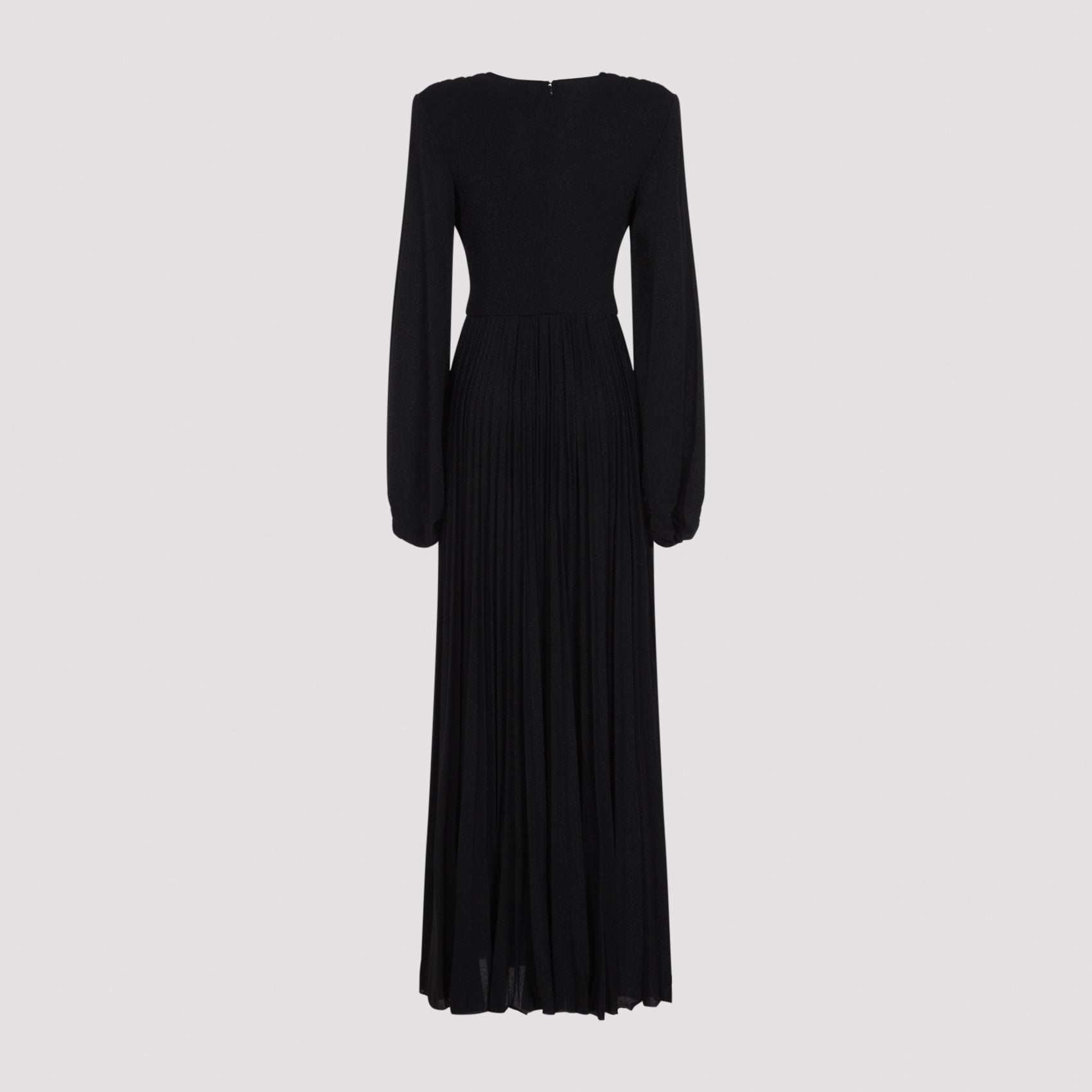 Elisabetta Franchi Long Jersey Lurex Dress